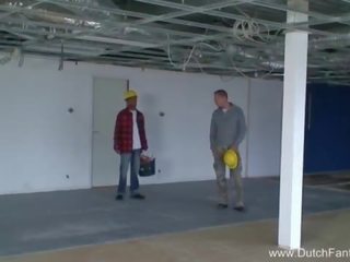 3 adam on the gollandiýaly construction site
