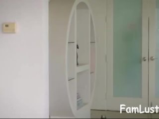 Gorgeous Mom Seduces Step schoolgirl To fuck - FamLust.com