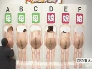 Subtitled inviting enf japonská ženy ústní hra show