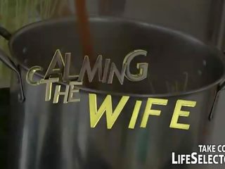 Élet selector: amatőr feleség jelentkeznek szar által egy fasz és egy uborka.