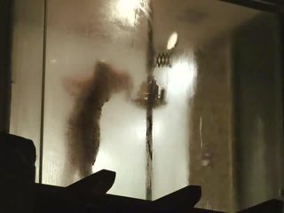 Lisa rubs her pussy in the bathroom and gets hard up movie