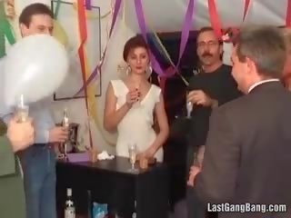 Incroyable groupe fête sexe film orgie