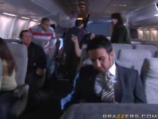 Passengers ayant quickie en un avion!