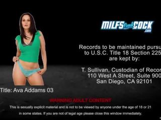 Milf ava addams saugen und fick manhood